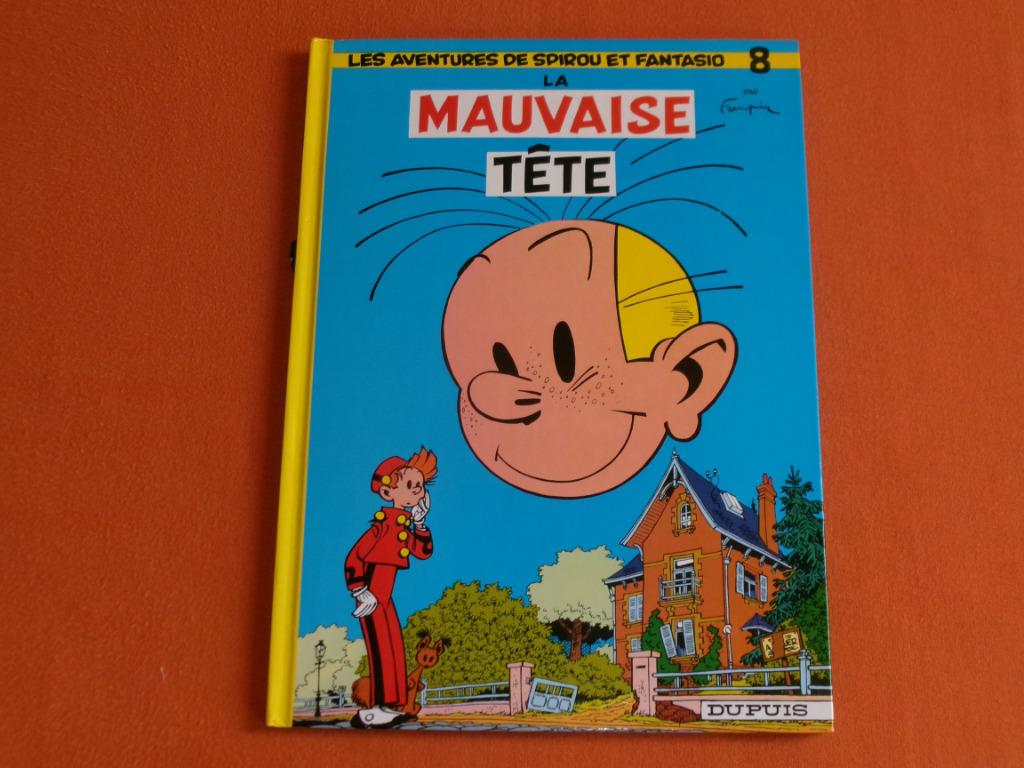 LA MAUVAISE TETE - SPIROU ET FANTASIO - N 8, Livres, Une BD, Enlèvement ou Envoi, Utilisé