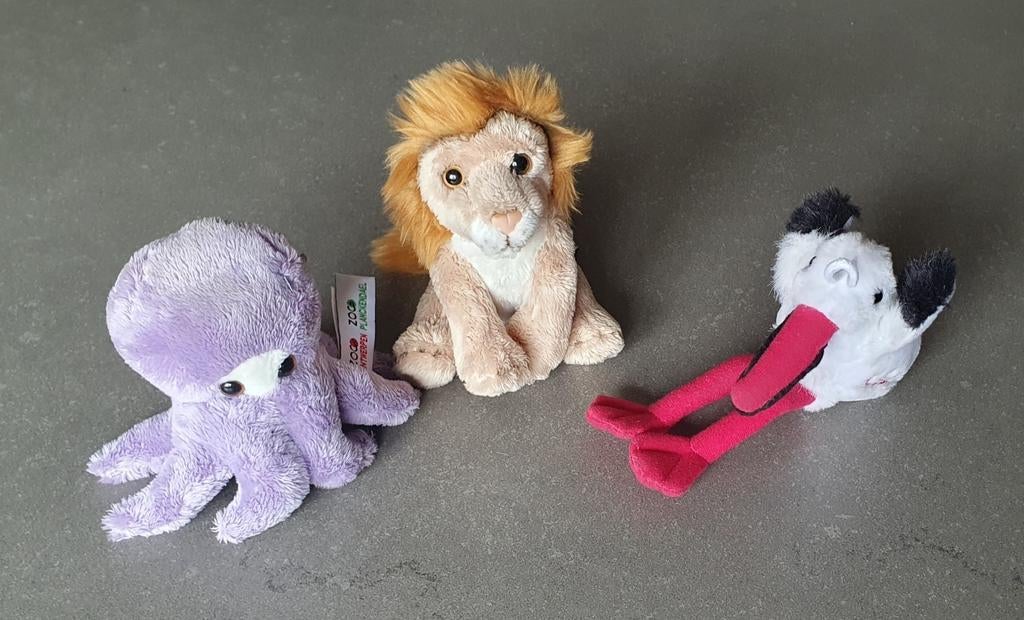 Dierlijke knuffels, Ophalen of Verzenden, Gebruikt, Overige typen