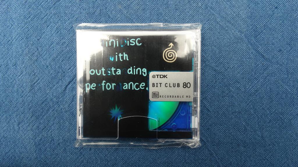 Minidisc TDK - BITCLUB 80 - MINIDISC W.O.P. - IMPORT JAPON, Envoi, Lecteur MiniDisc
