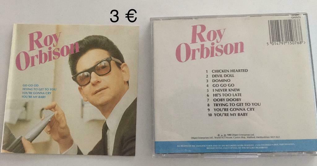 CD Roy Orbison, Ophalen of Verzenden, Zo goed als nieuw