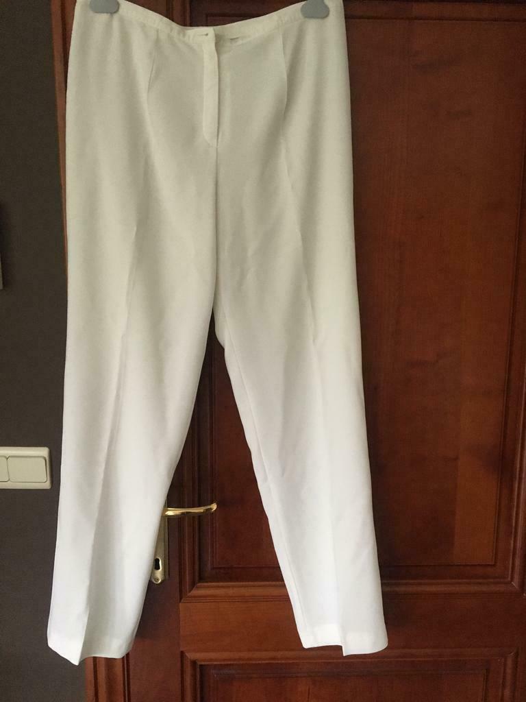 Witte broek Basler -41 cm, Taille 42/44 (L), Enlèvement ou Envoi, Basler, Comme neuf