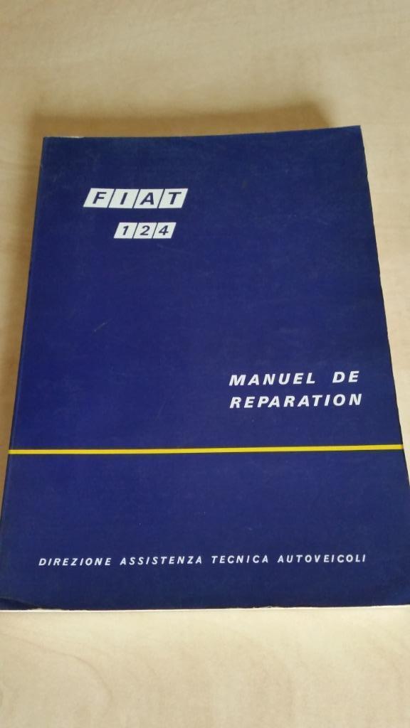 Manuel d'atelier de la Fiat 124 Berline Lada 1200. Langue fr, Autos : Pièces & Accessoires, Autres pièces automobiles, Fiat, Lada