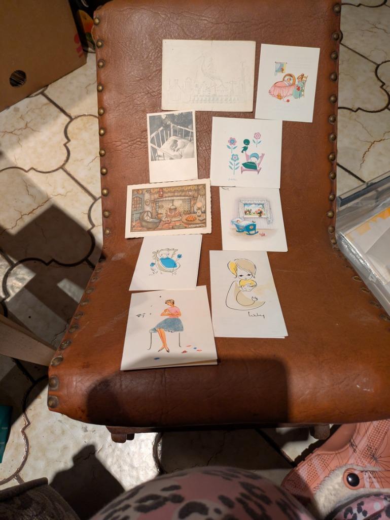 Geboortekaartjes 1962, Enlèvement ou Envoi, Avant 1970, Carte de naissance