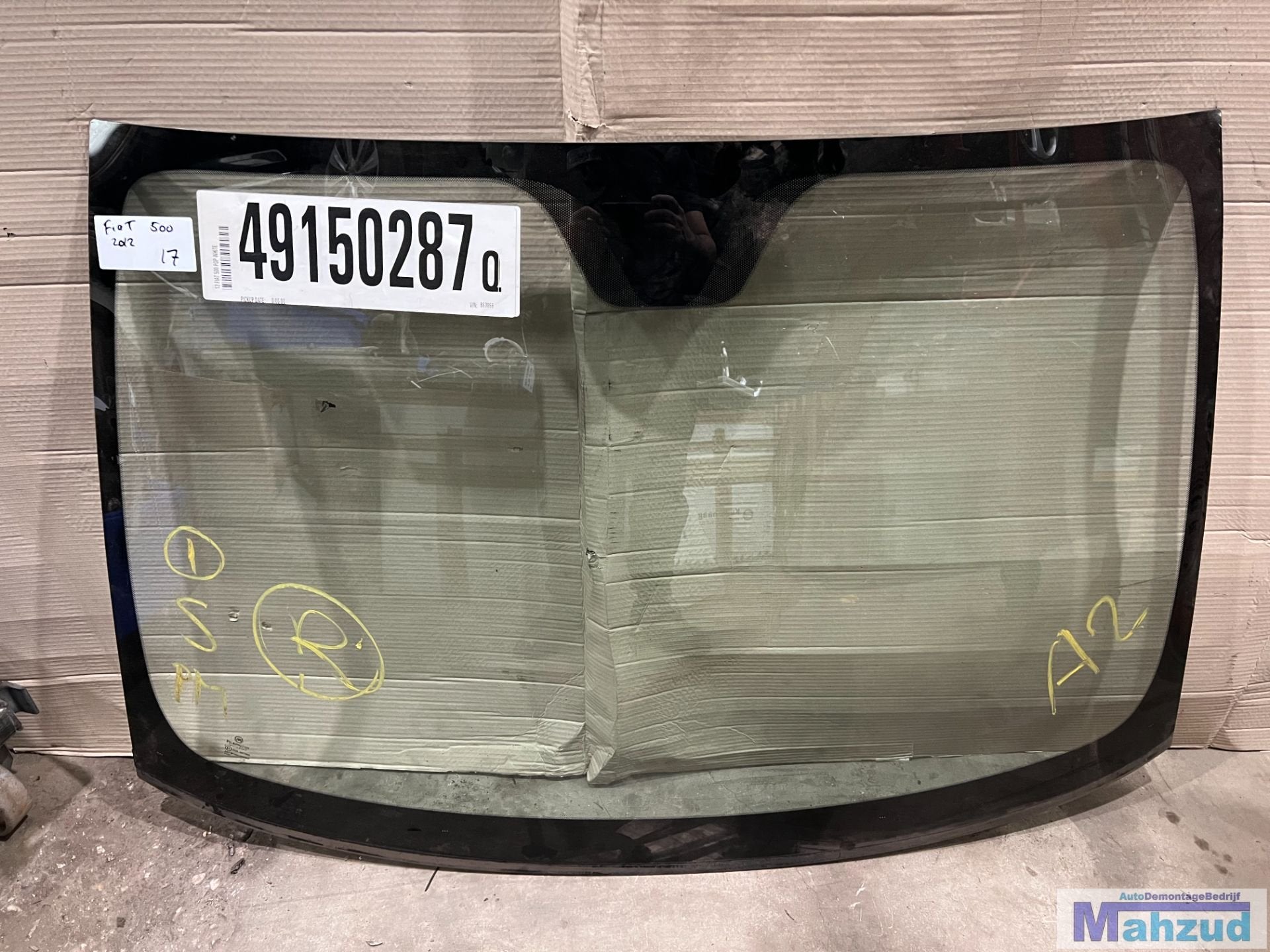 FIAT 500 voorraam voorruit 2007-2014, Auto-onderdelen, Gebruikt, Stellantis Europe S.p.A., Info@stellantis.com, Corso Giovanni Agnelli 200
10135  Turin, IT