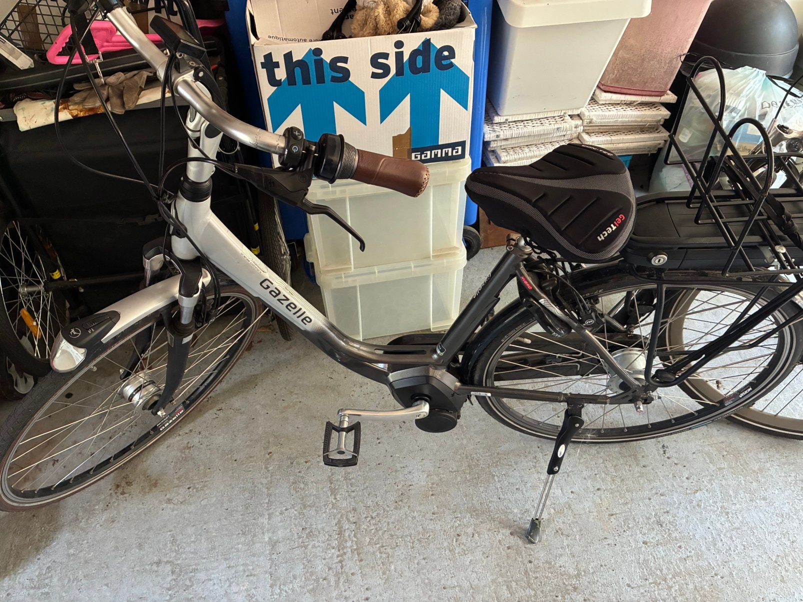 Ancien vélo électrique Gazelle, Enlèvement, Utilisé, Gazelle