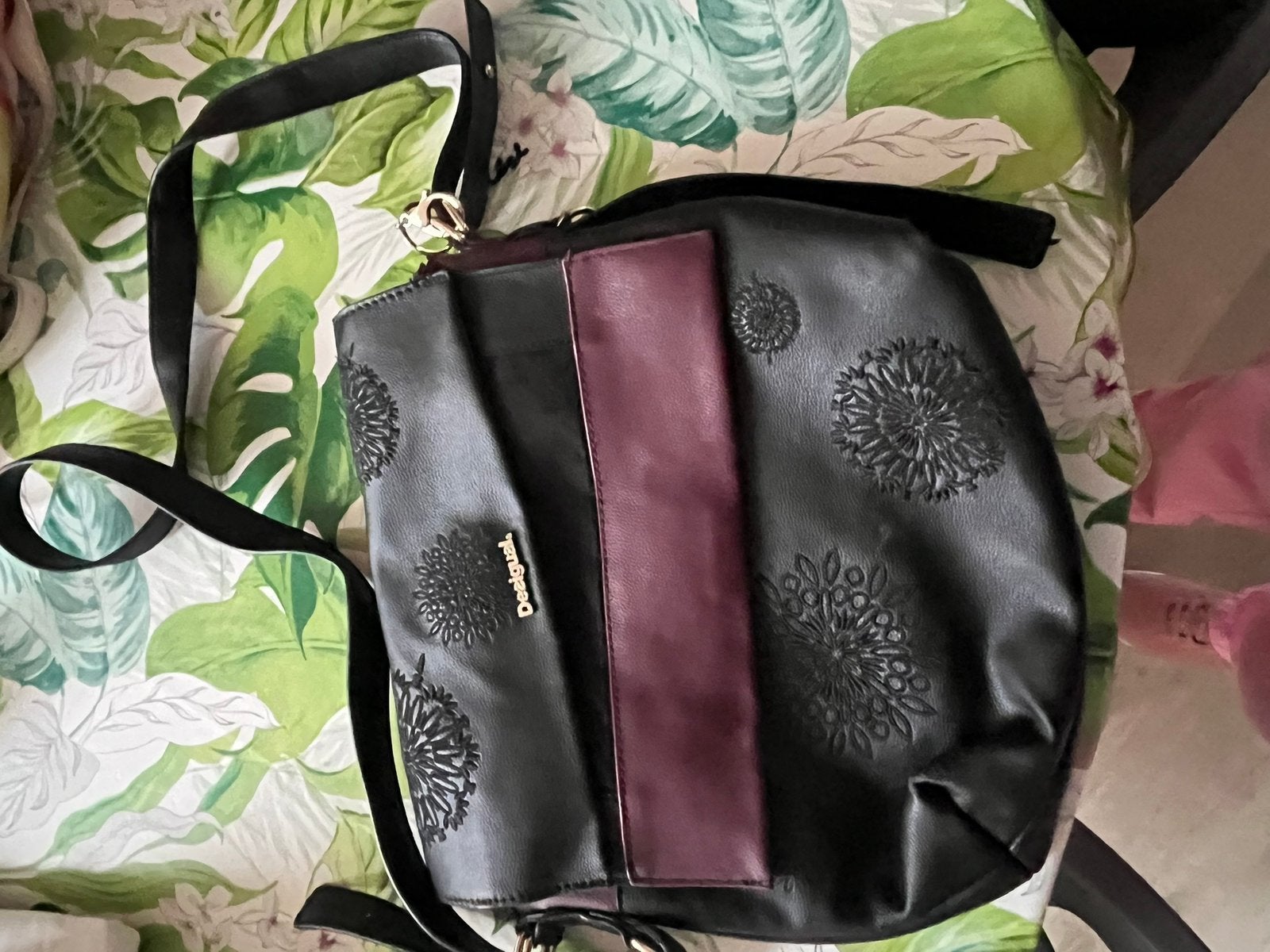 Handtas Desigual, Handtassen en Accessoires, Ophalen of Verzenden, Gebruikt, Zwart, Handtas