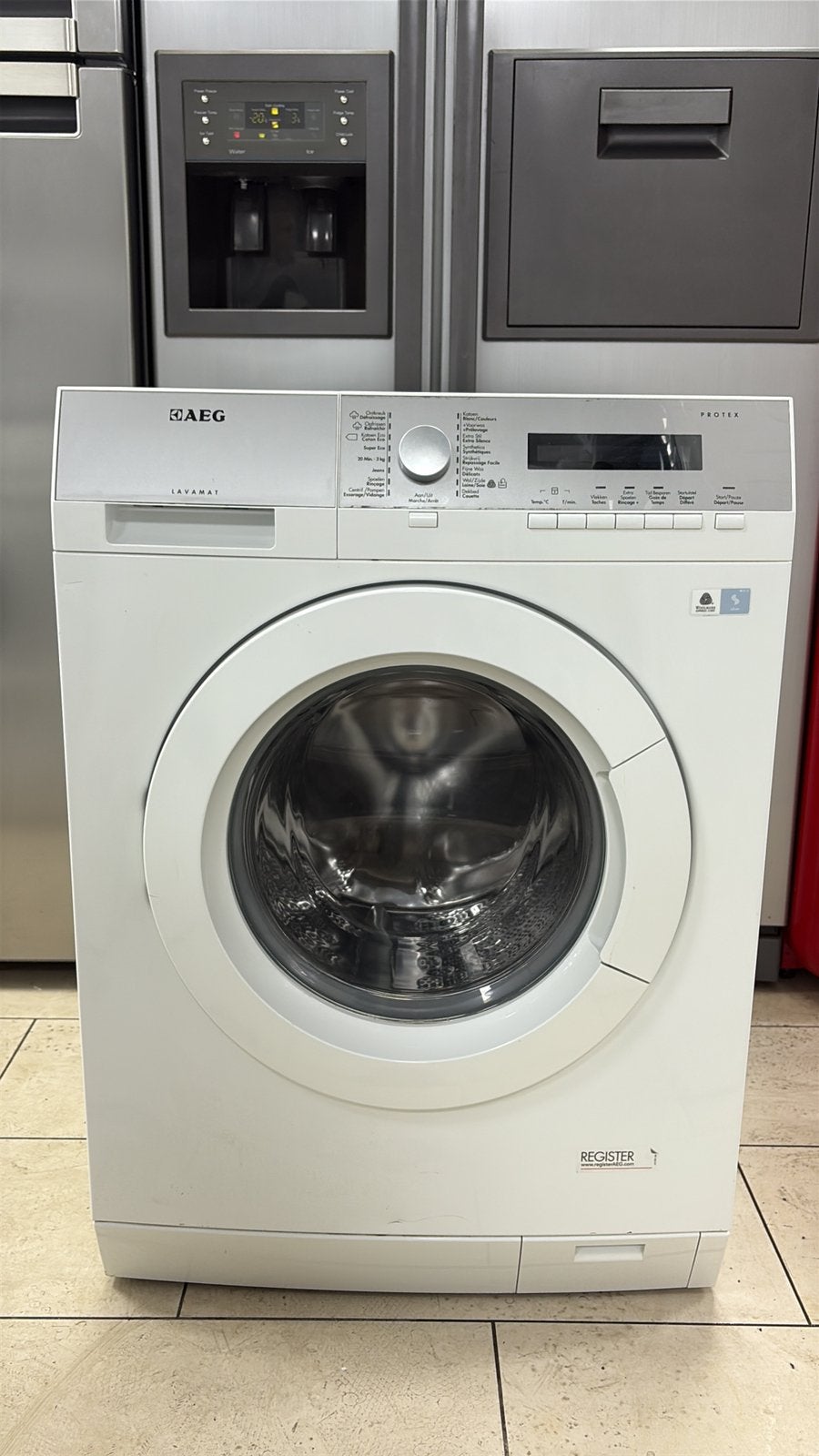 Tres beau machine a laver de marque AEG 8kg A+++, 140€, Electroménager, Enlèvement ou Envoi, Comme neuf