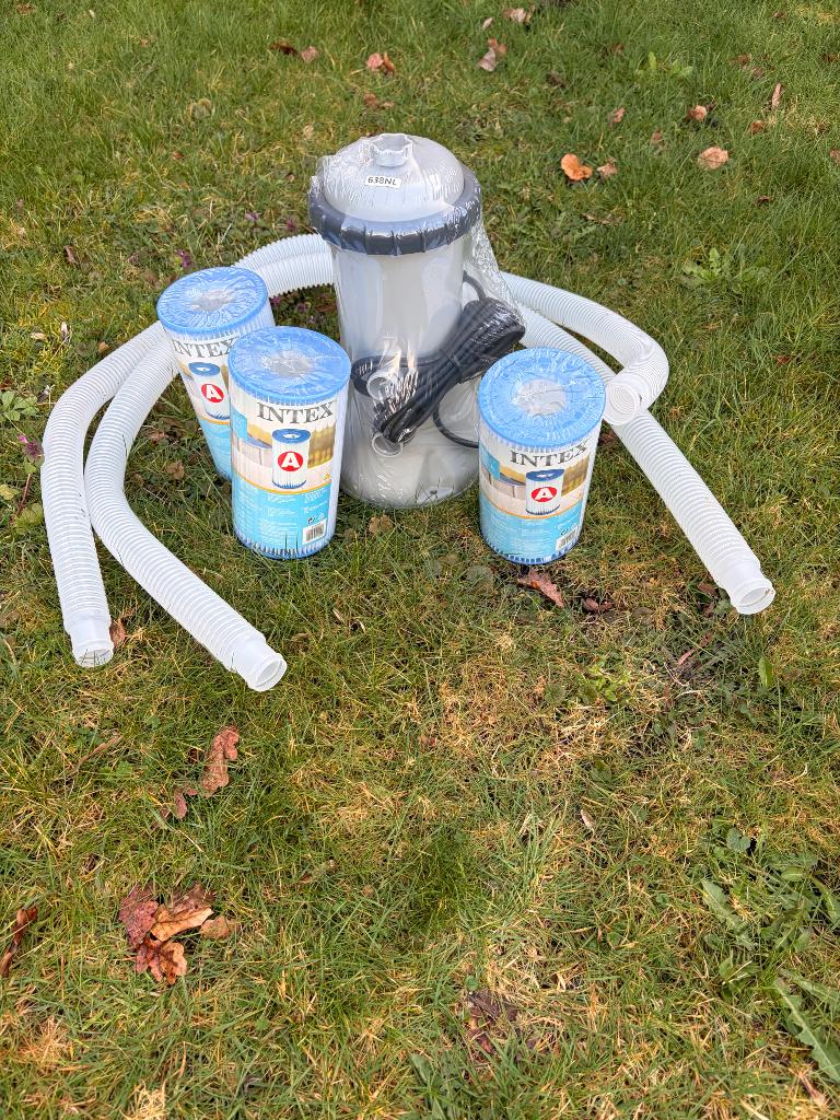 Filterpomp plus filters type A voor zwembad, Ophalen, Nieuw, Zwembadpomp