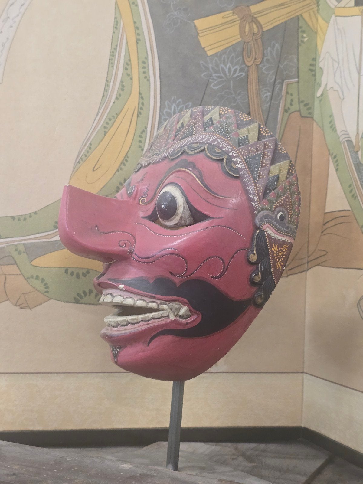 masque vintage (bali), Antiquités & Art, Indonésie, Enlèvement ou Envoi, Masque