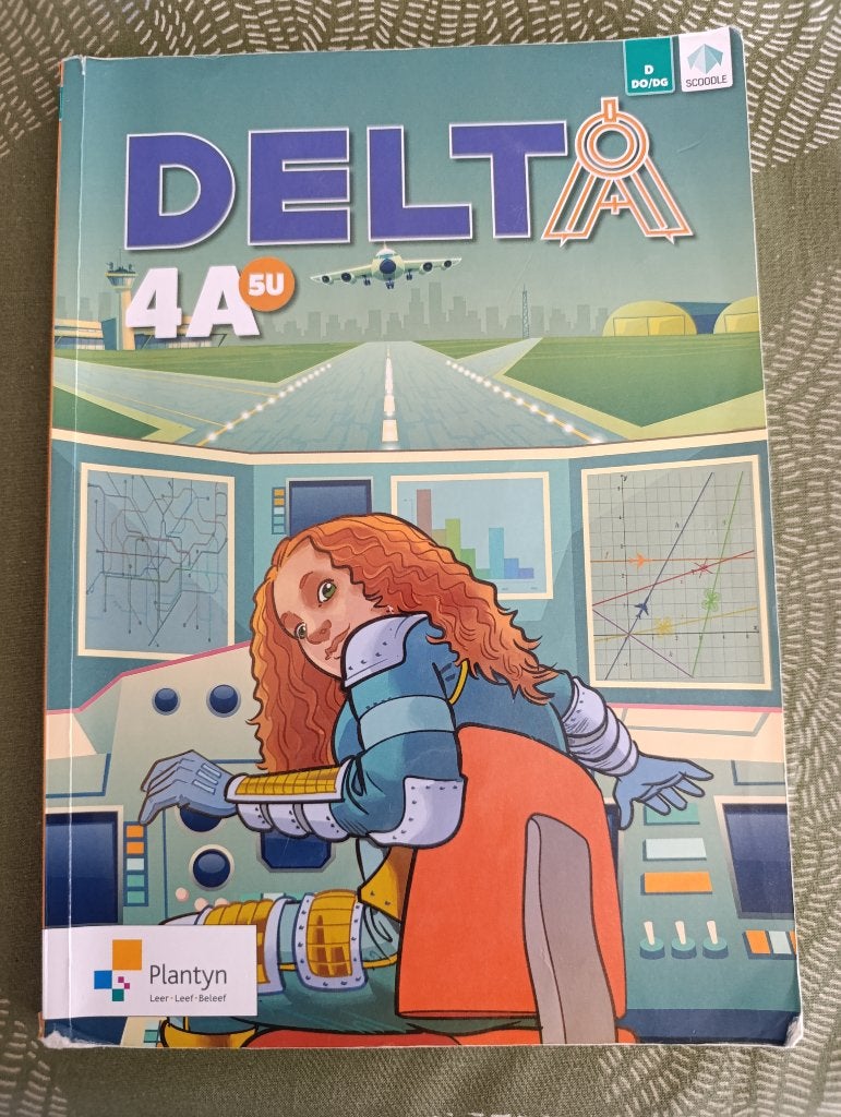 Delta 4A (5u) Plantyn - wiskundeboek, Boeken, Plantyn, Natuurwetenschap, Ophalen, Gelezen