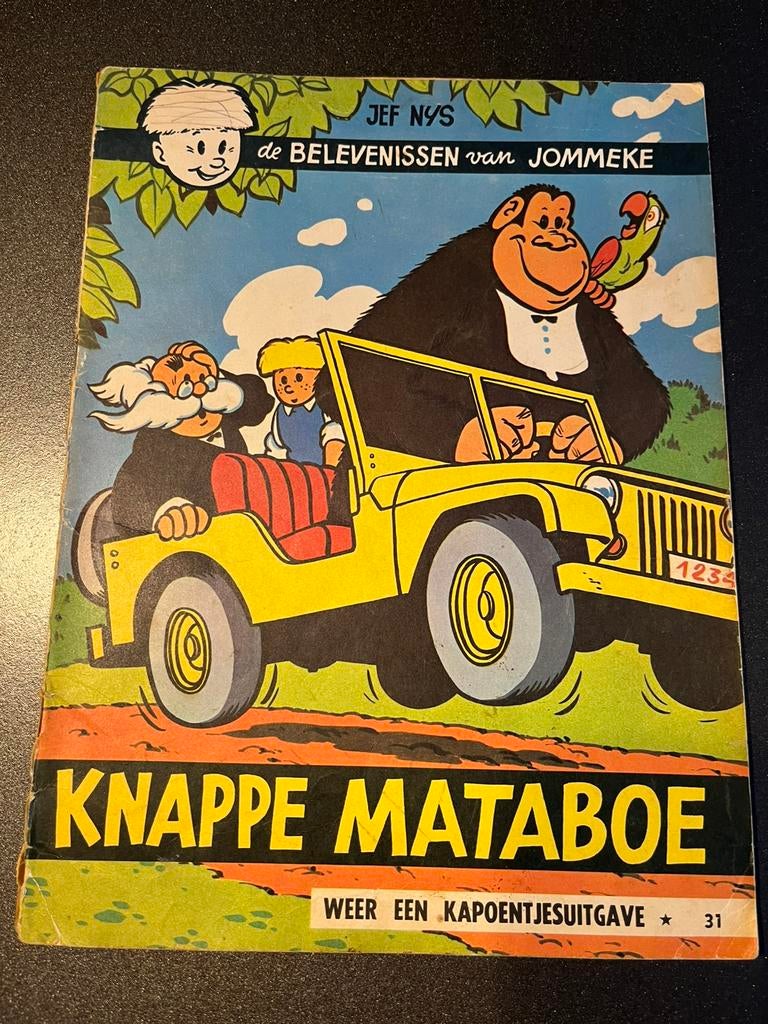 Jommeke nr. 31 - Knappe Mataboe (1967) -Kapoentjesuitgave, Boeken, Strips | Comics, Gelezen, Ophalen