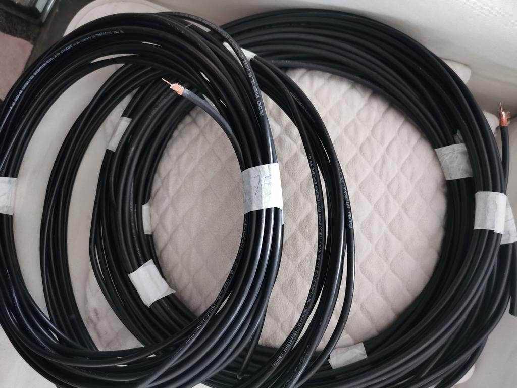 Coax tv kabel ook internet, Ophalen