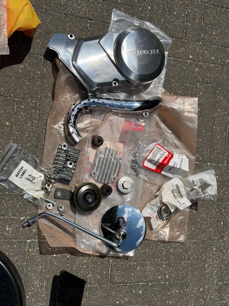 HONDA Dax ST 50 onderdelen, Ophalen