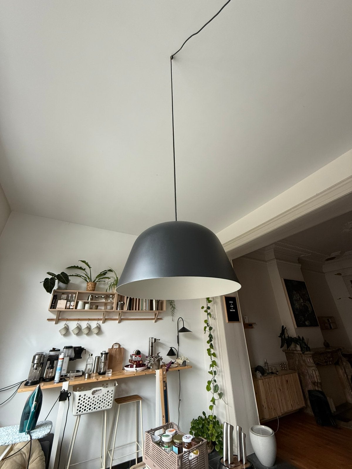 Ambit lamp Muuto, Maison & Meubles, Lampes | Suspensions, Utilisé, 75 cm ou plus, Autres matériaux, Enlèvement