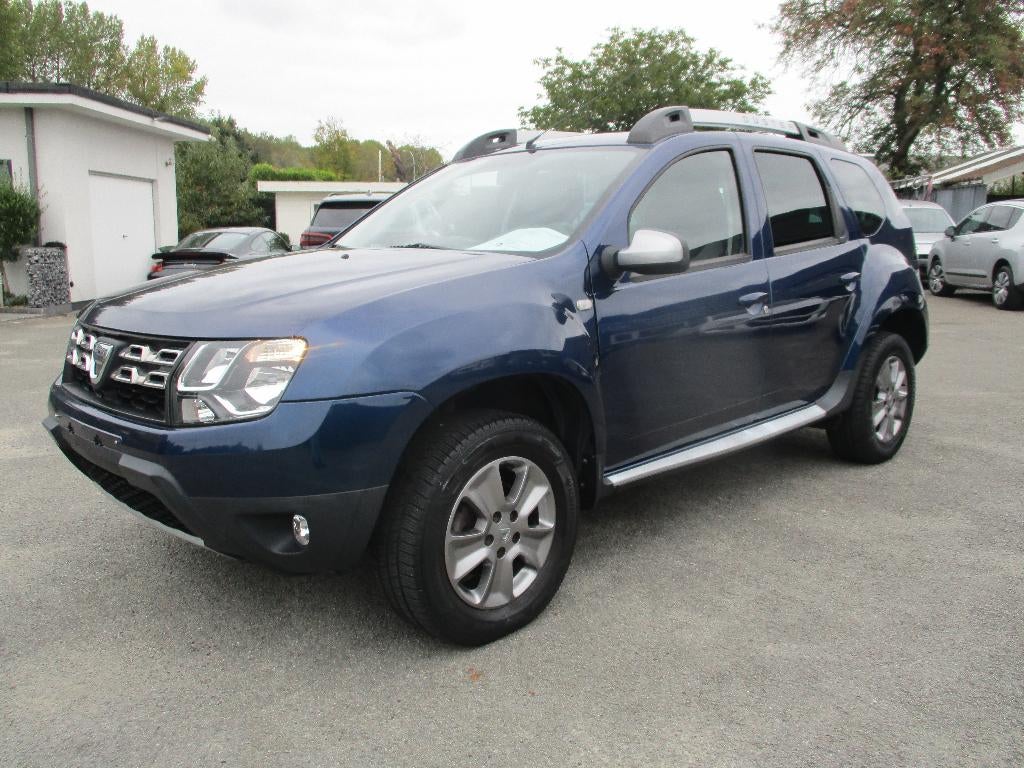Dacia Duster 1.2TCe Navi/Airco/Garantie/92.000km, Auto's, Voorwielaandrijving, Stof, Duster, Blauw
