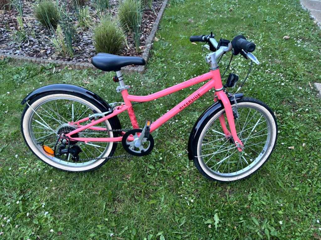 Meisjesfiets, Fietsen en Brommers, Fietsen | Kinderfietsjes, Ophalen, Zo goed als nieuw, 20 inch of meer