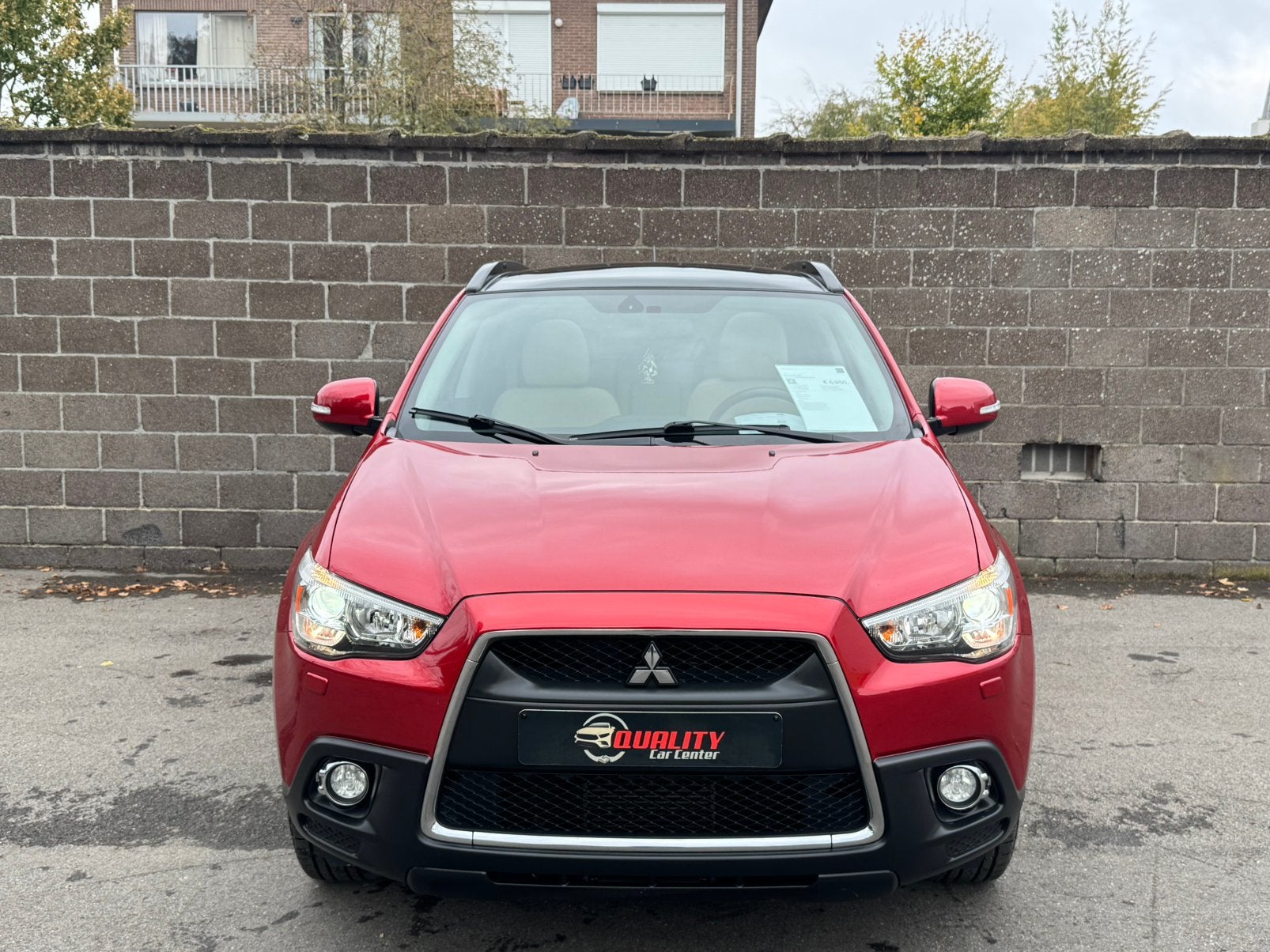 Mitsubishi ASX 1.8Di-D 2011 104dkm Leder Pdc Panodak Xenon, Auto's, Voorwielaandrijving, Beige, 4 cilinders, Leder