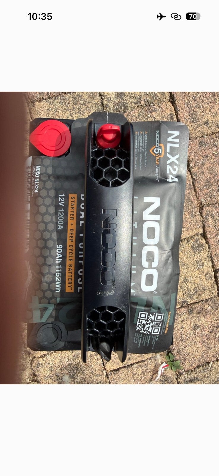 Noco lithium accu nieuw, Audio, Tv en Foto, Accu's en Batterijen, Ophalen, Zo goed als nieuw