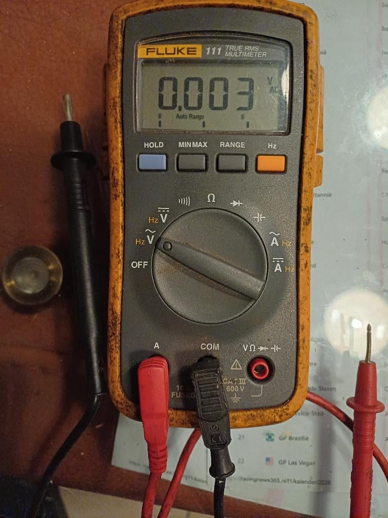 Fluks multiemeter, Ophalen