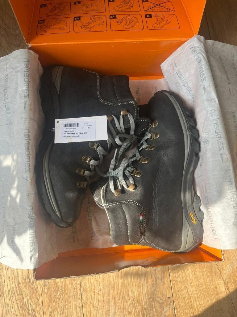 Wandel schoenen Zamberlan maat 41, Kleding | Heren, Schoenen, Zo goed als nieuw, Wandelschoenen, Zwart, Ophalen