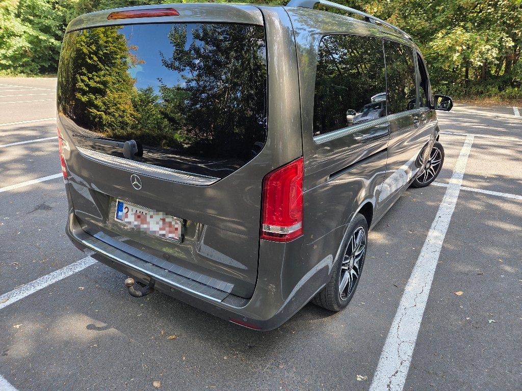 Mercedes-Benz v klasse avantgarde, Auto's, Mercedes-Benz, Automaat, Bruin, LED verlichting, Leder