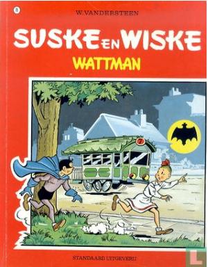 Suske en Wiske : Wattman, Gelezen, Willy Vandersteen, Eén stripboek, Ophalen of Verzenden