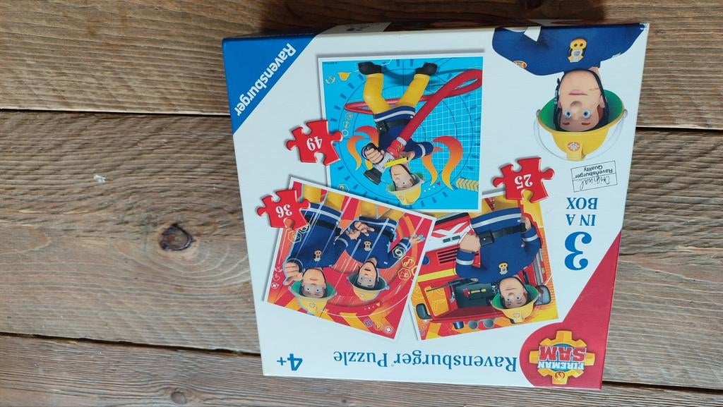 Puzzel brandweerman sam, Enlèvement