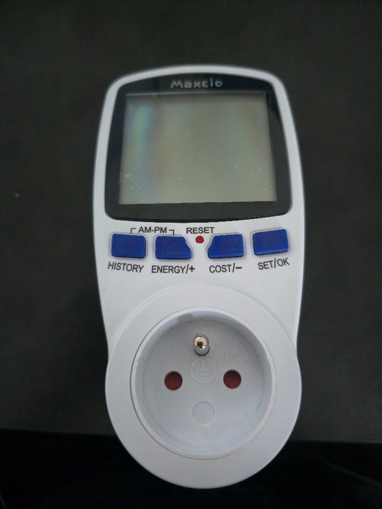 Maxcio PM001 - prise compteur d'énergie (wattmètre), Bricolage & Construction, Enlèvement ou Envoi, Comme neuf, Autres marques
