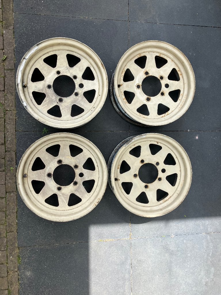 Stalen velgen Suzuki SJ410, Ophalen, 15 inch, Velg(en), All Season