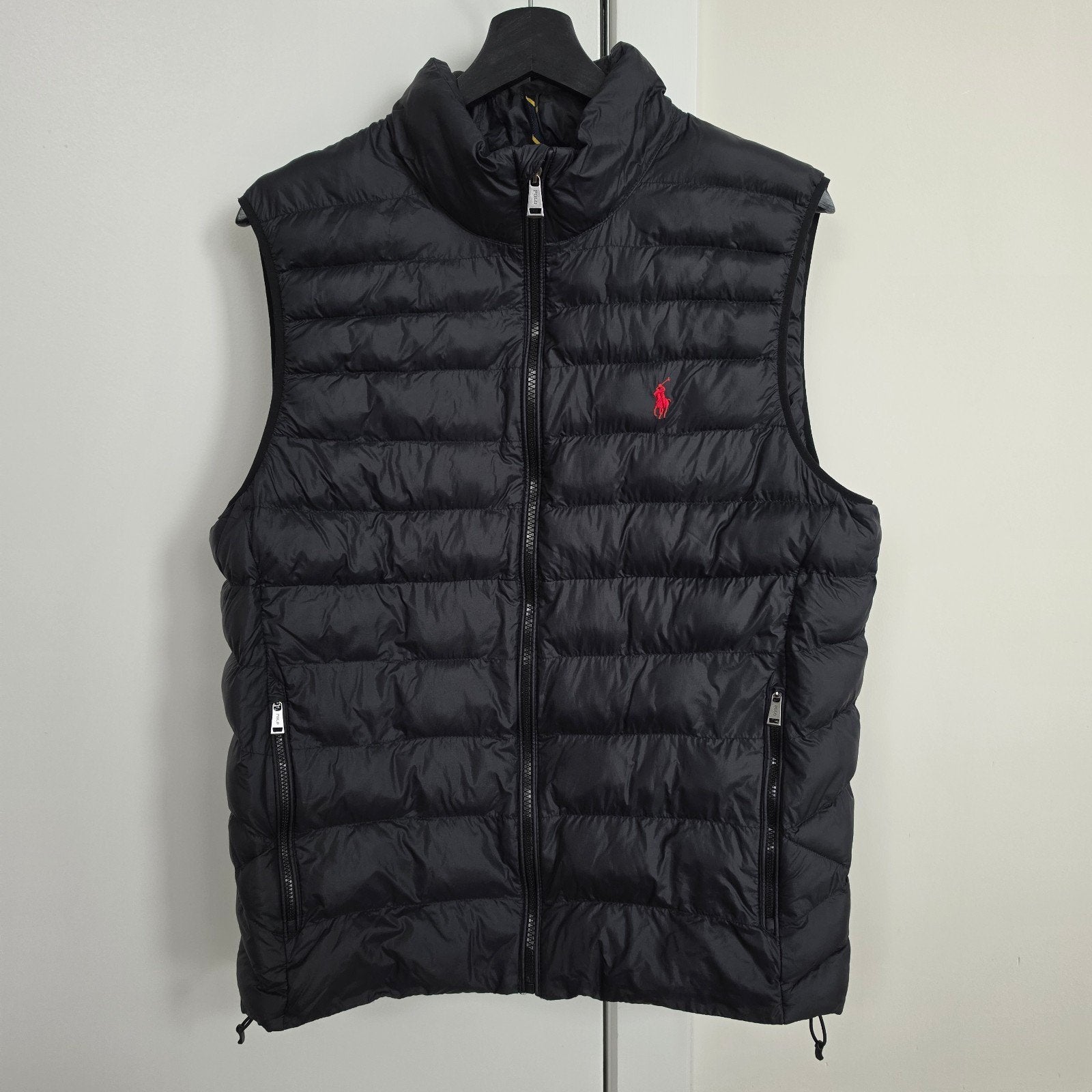 Ralph Lauren zwarte bodywarmer, Zwart, Ophalen of Verzenden, Maat 46 (S) of kleiner, Polo Ralph Lauren