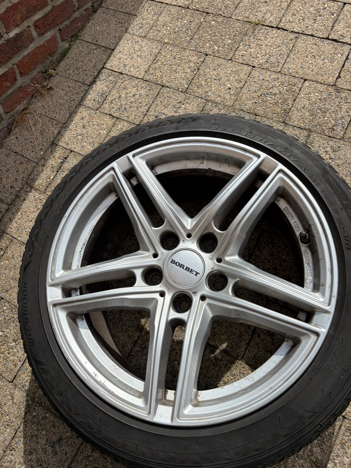 Bmw Borbet velgen, Enlèvement, Pneus hiver, Pneus et Jantes