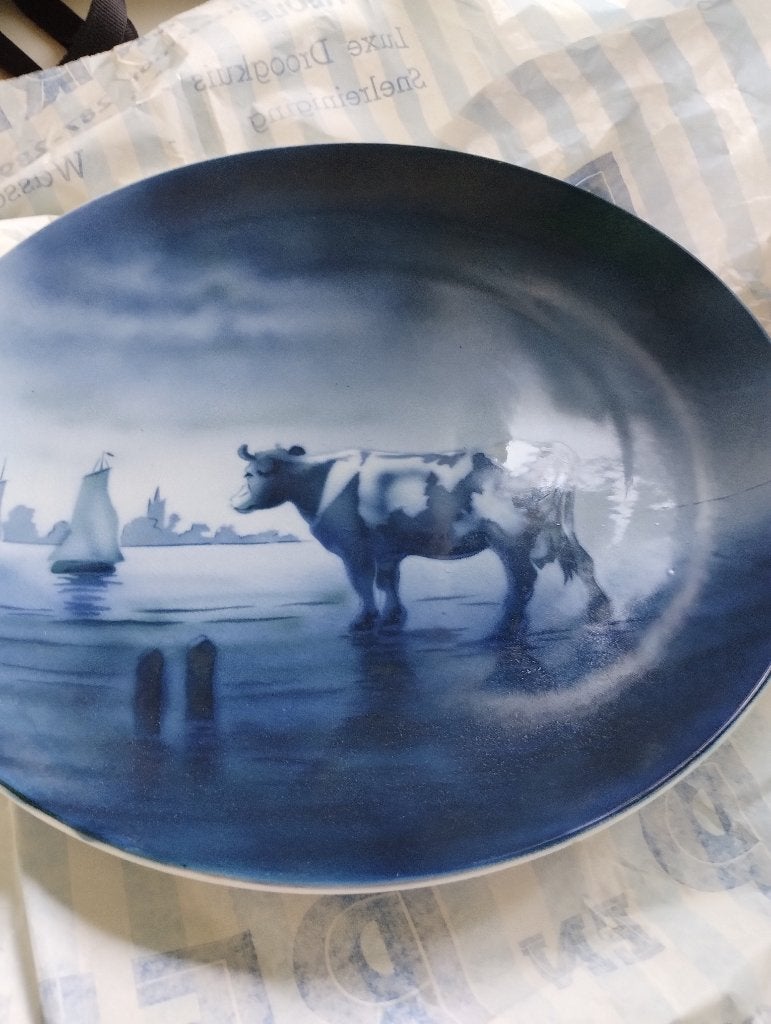 KERAMISCHE SCHAAL DELFT, Antiek en Kunst, Ophalen of Verzenden