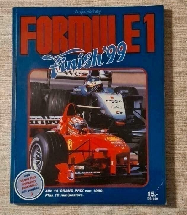 "Formule 1 Finish '99", 108 pages ! + 16 mini affiches !, Collections, Enlèvement ou Envoi, Comme neuf, ForTwo