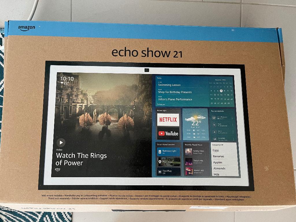 Amazon Echo show 21, Ophalen, Nieuw