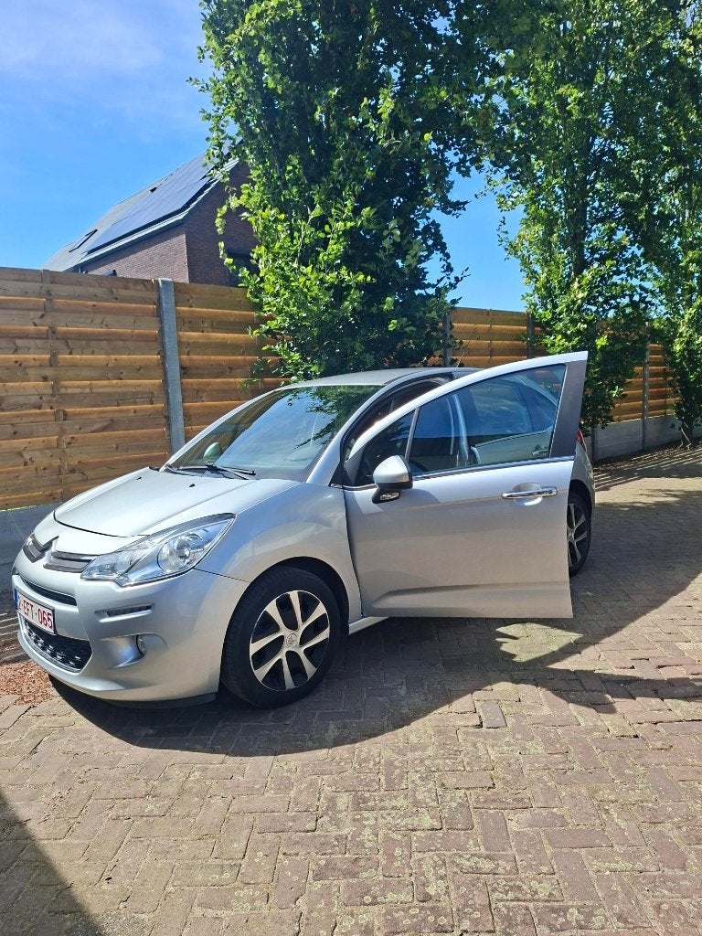 Citroën C3 1.2 VTi – 2016 – Belgisch kenteken, Autos, Bluetooth, Argent ou Gris, Euro 6, 450 kg