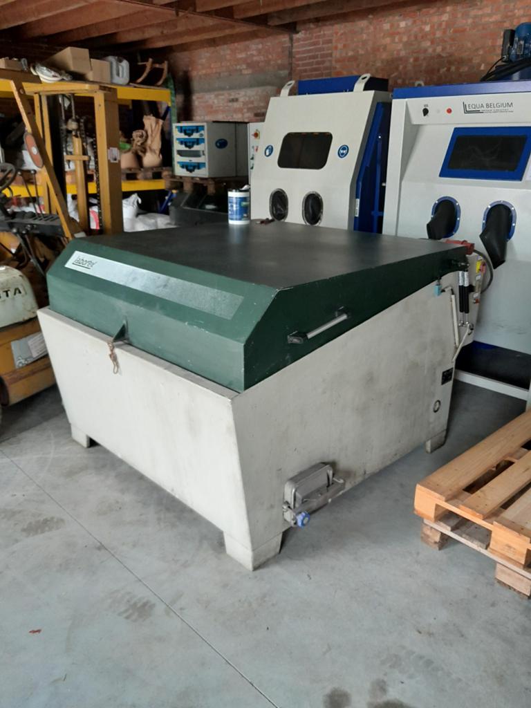 Laborex R15 sproeiwasmachine, Ophalen
