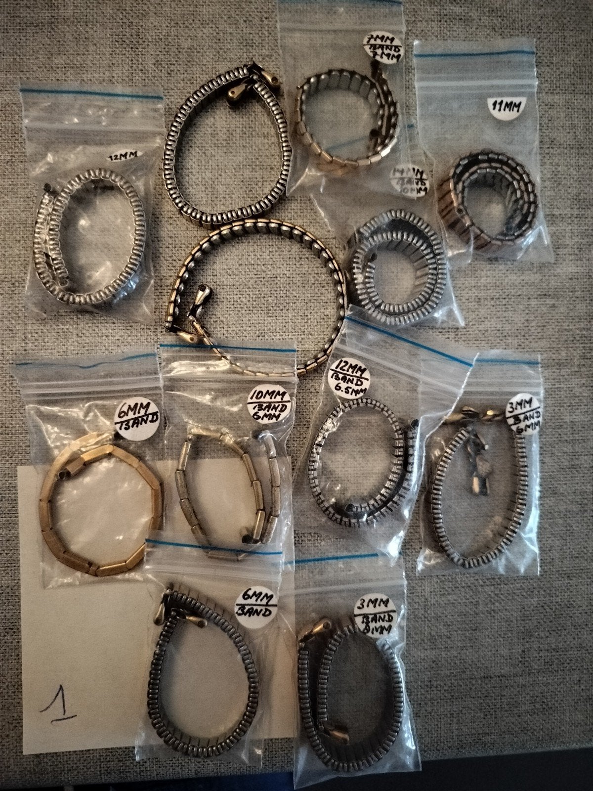 bracelets de montre élastiques pour montres pour femmes, Bijoux, Sacs & Beauté, Montres | Femmes, Enlèvement ou Envoi, Comme neuf