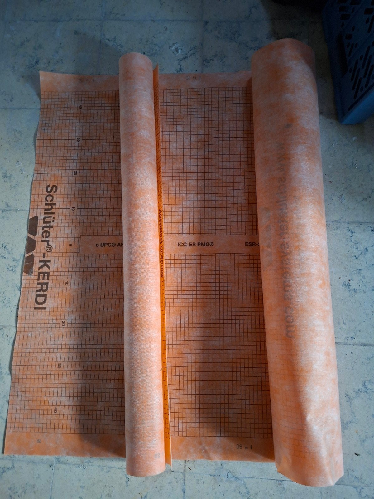 10m kerdiedoek, Bricolage & Construction, Enlèvement ou Envoi