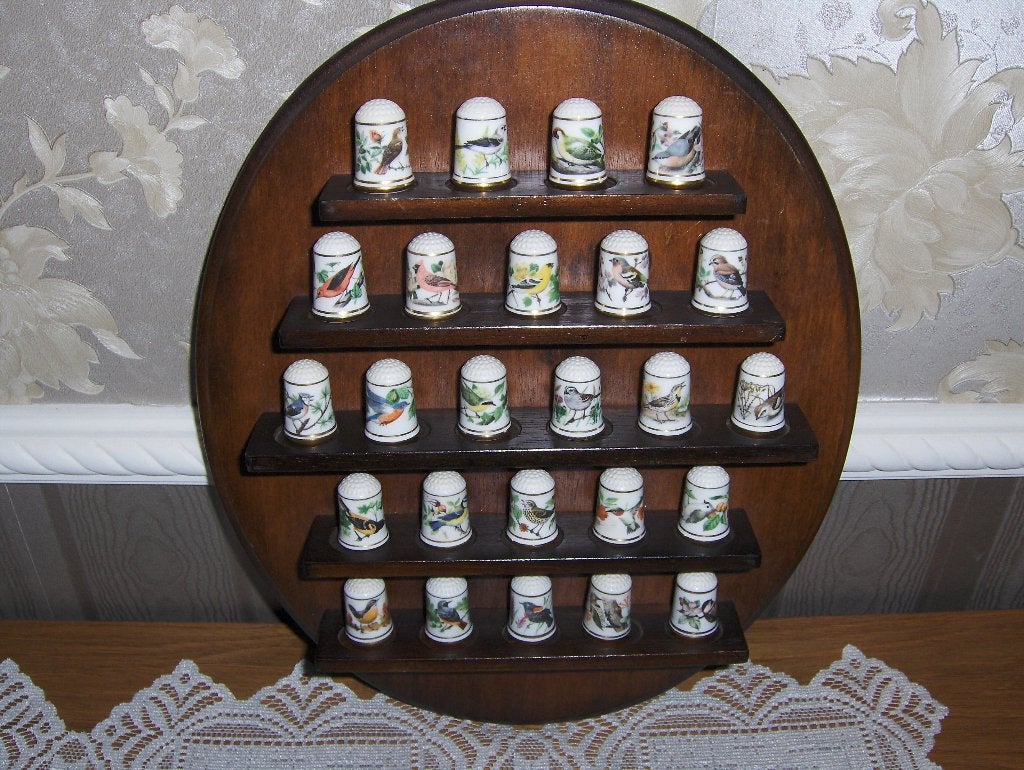 25 VINGERHOEDEN FRANKLIN, Verzamelen, Ophalen, Zo goed als nieuw, Porselein