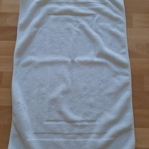 douche tapijt, Huis en Inrichting, Stoffering | Vloerbedekking, Wit, Ophalen of Verzenden, Zo goed als nieuw, Minder dan 10 m²