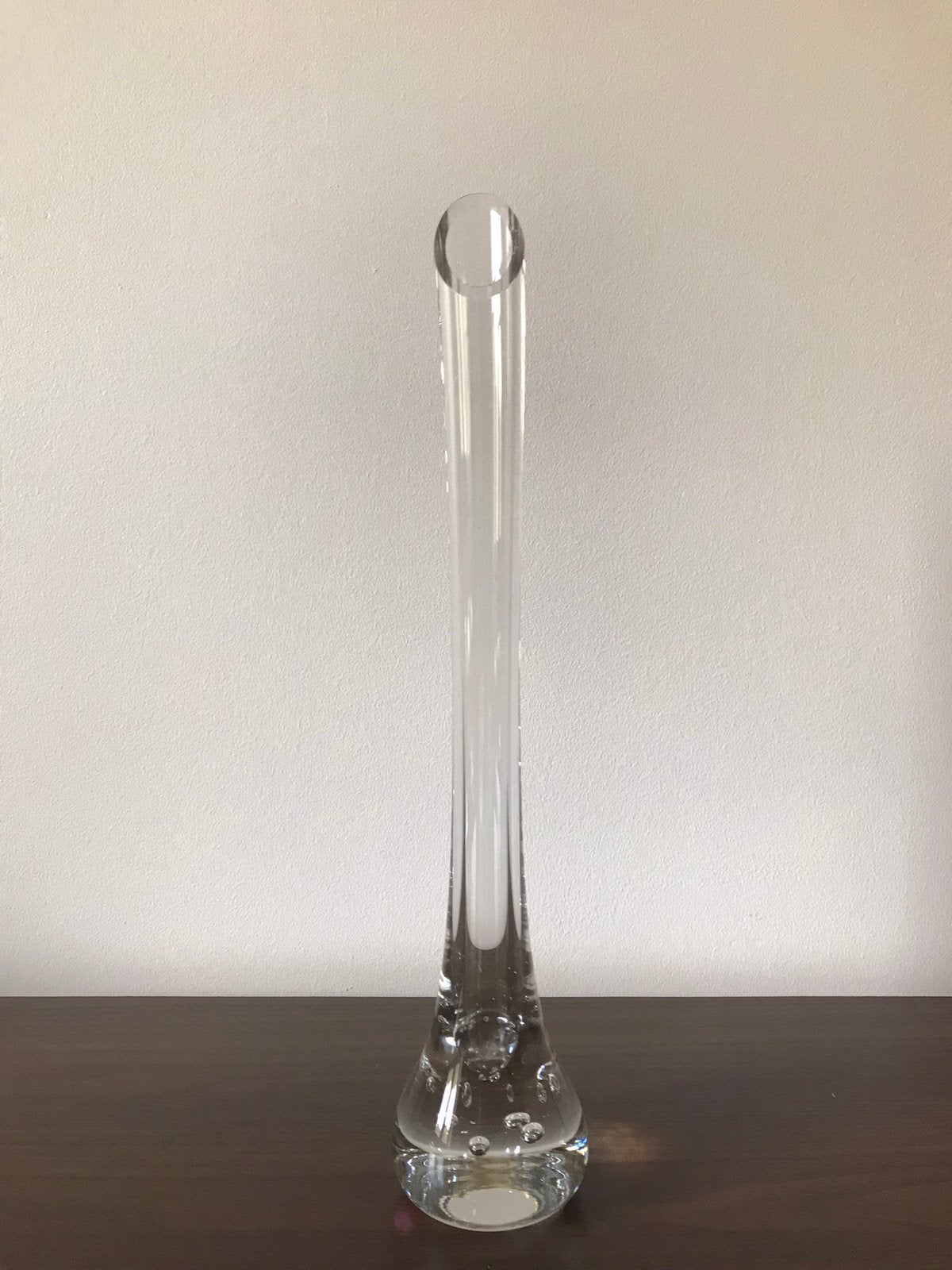 Vintage mondgeblazen knopvaas, Huis en Inrichting, Ophalen, Zo goed als nieuw