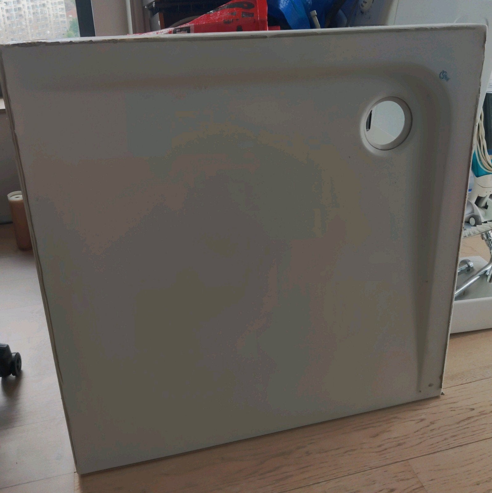 Receveur de douche Ideal Standard acrylique blanc 90*90, Bricolage & Construction, Enlèvement, Utilisé, Douche