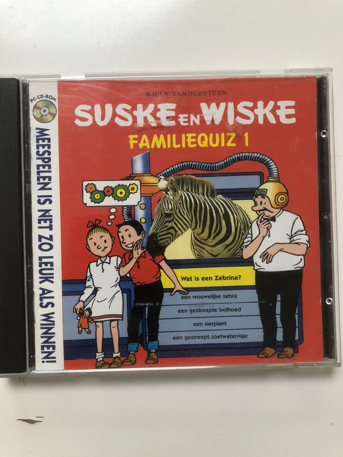 Suske en Wiske familie quiz 1 PC CD-rom, Ophalen of Verzenden, Suske en Wiske, Nieuw, Gebruiksvoorwerp