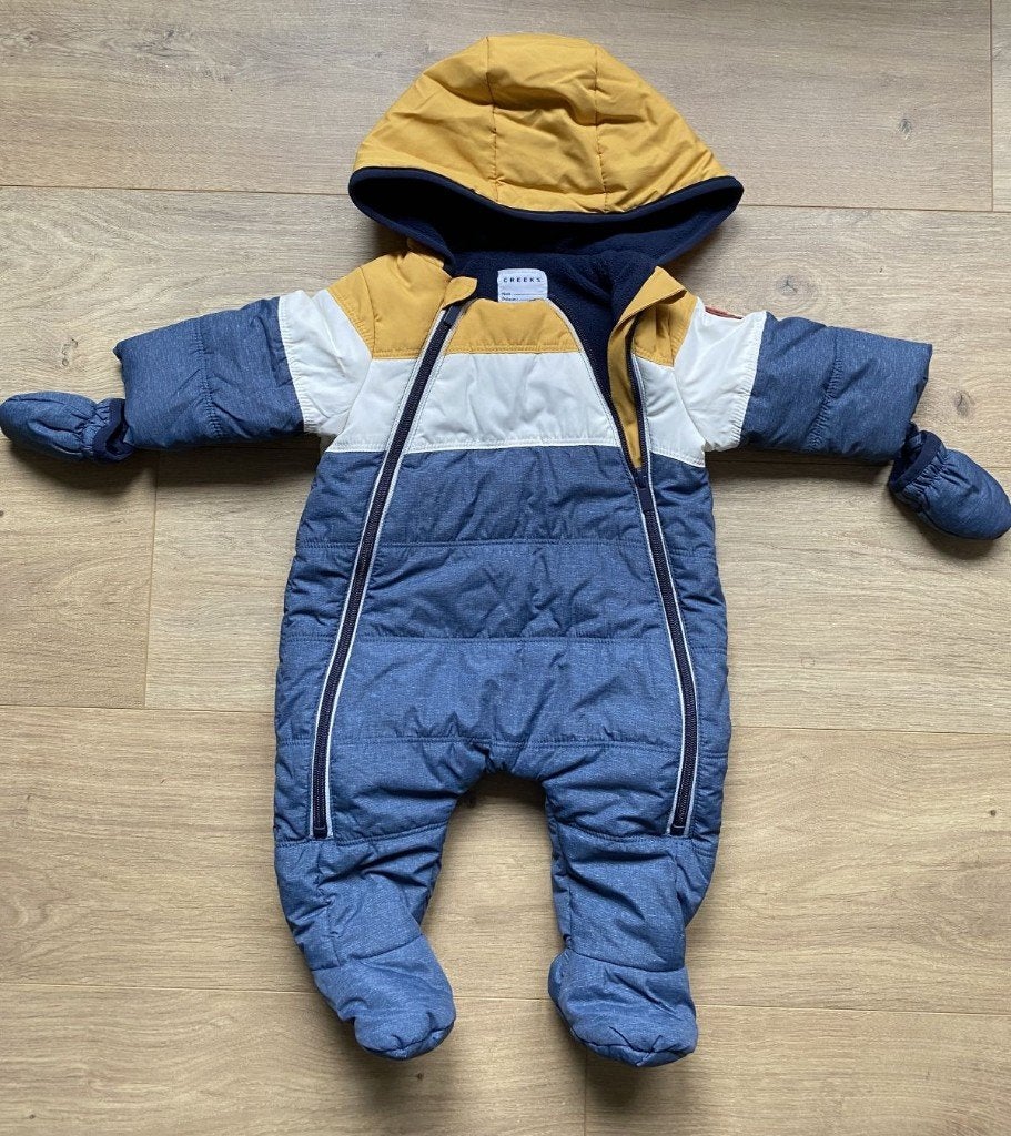 CREEKS Comfortabel Winterpak / Sneeuwpak Baby - Maat 3M, Enfants & Bébés, Vêtements de bébé | Taille 56, Comme neuf, Garçon ou Fille
