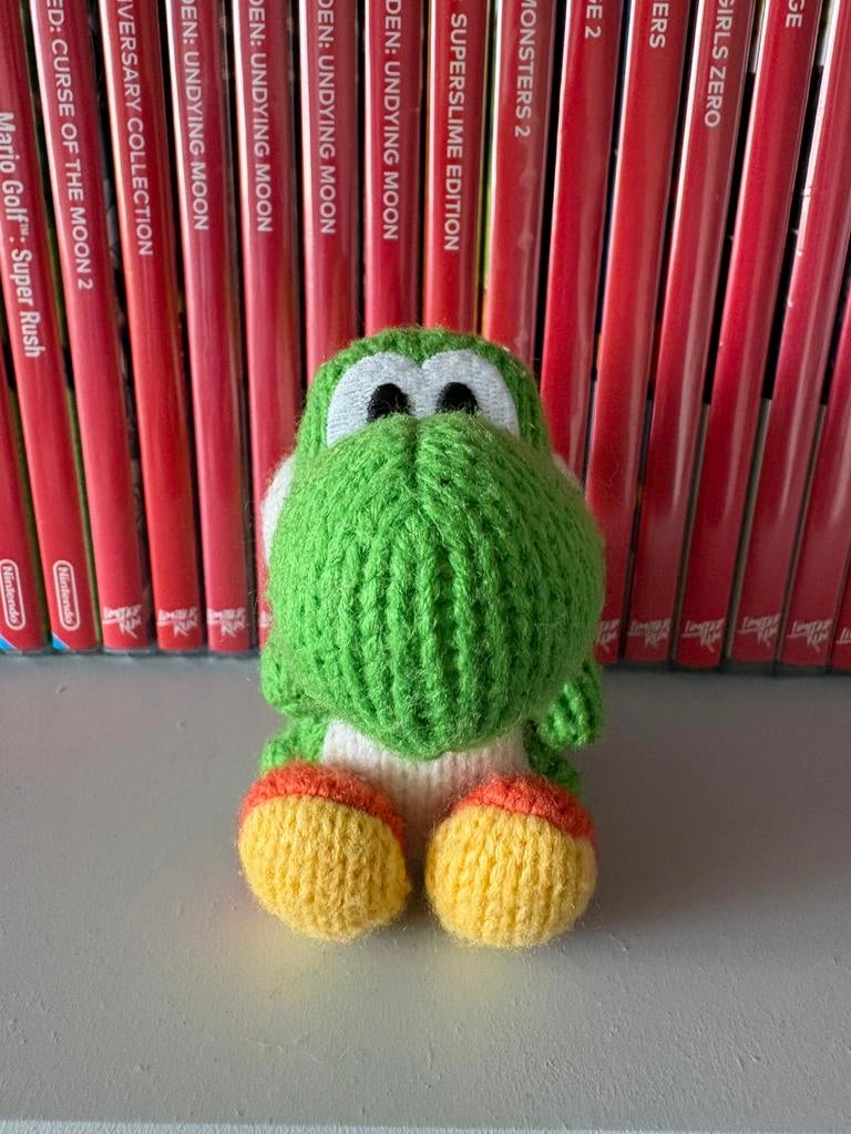 Amiibo Woolly Yoshi GREEN, Ophalen of Verzenden, Gebruikt