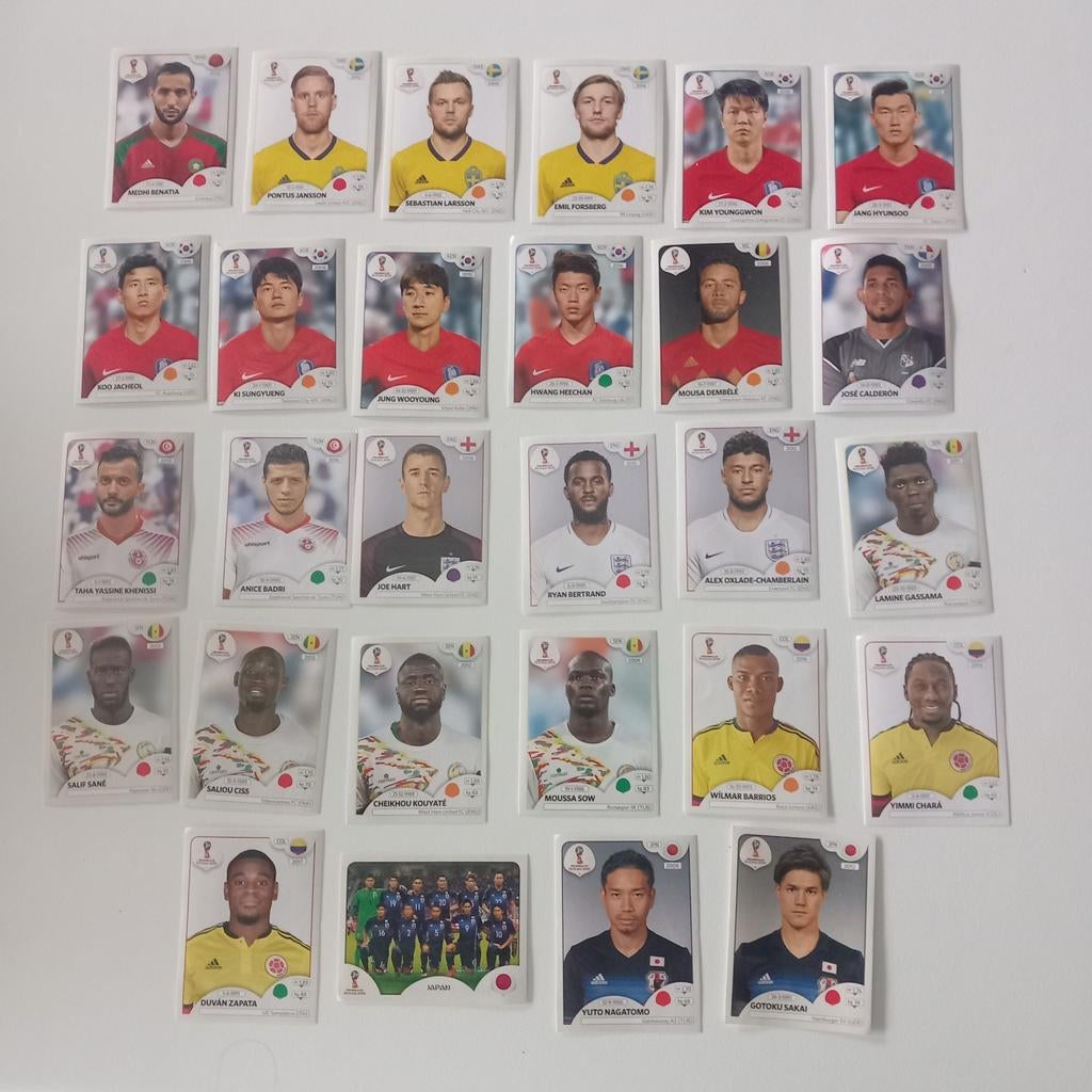 Panini stickers world Cup Russia 2018, Ophalen of Verzenden