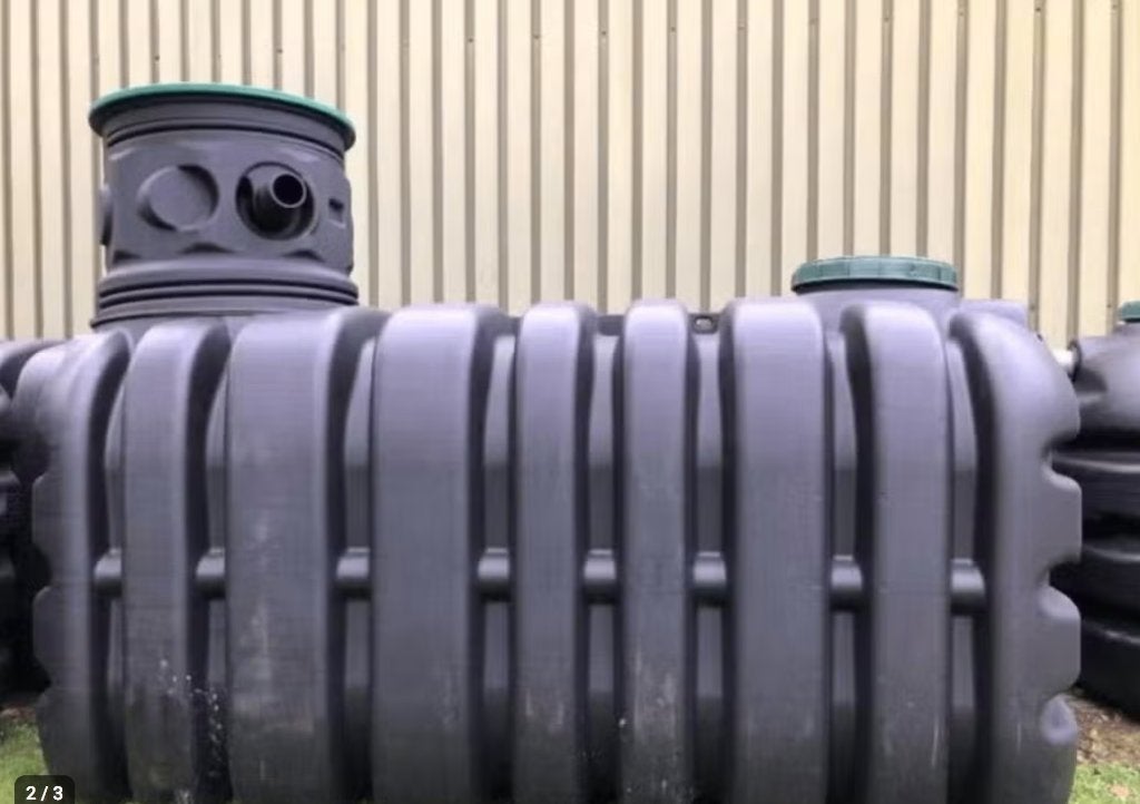 SHOWROOMMODEL Regenwaterput monoblok 3500 liter hoge, Ophalen