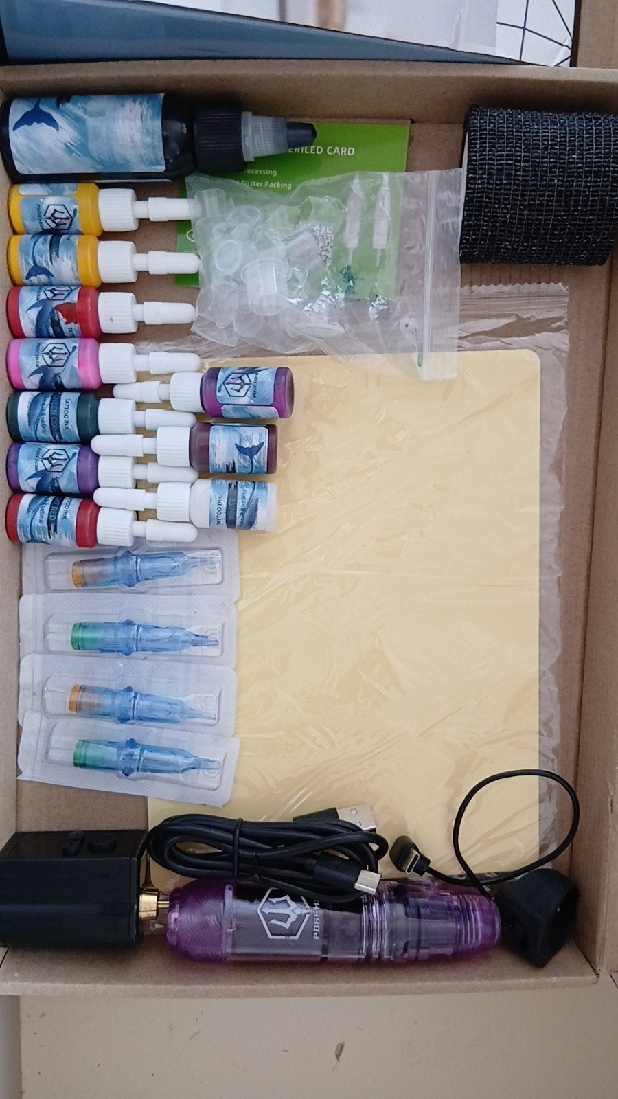 Tattoo machine, Hobby en Vrije tijd, Elektronica-componenten, Ophalen of Verzenden, Gebruikt