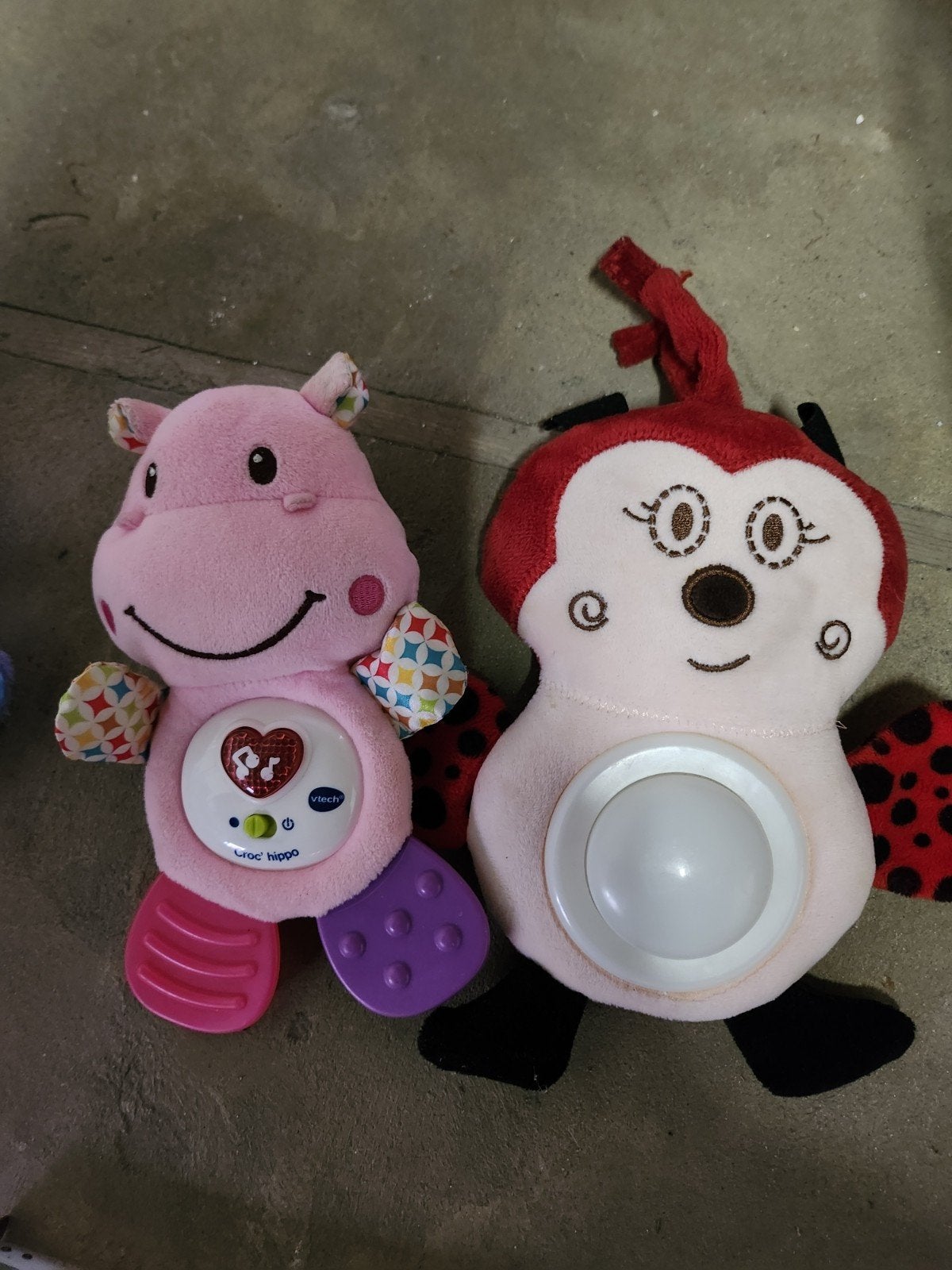 2 peluches hochet bébé, Enfants & Bébés