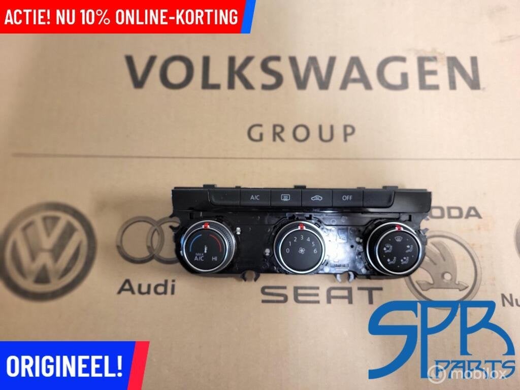 VW GOLF 7 Climatronic paneel 5G0907426T CLIMATE CONTROL UNIT, Enlèvement ou Envoi, Volkswagen, Utilisé, Volkswagen